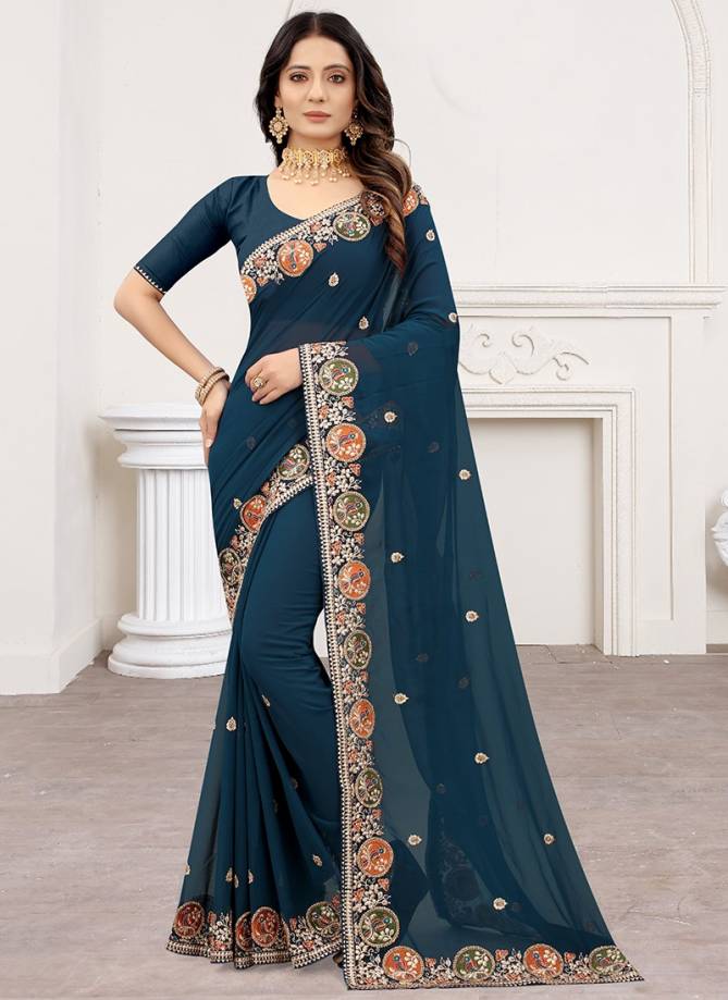 Parasmani Heavy New Exclusive Wear Latest Designer Saree Collection